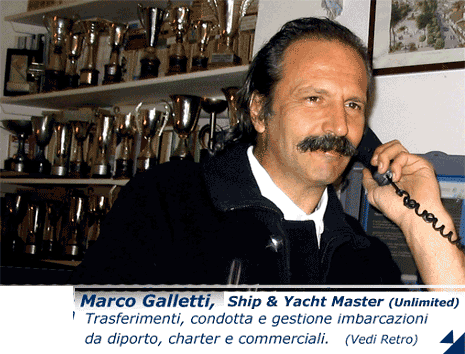 Marco Galletti Padrone Marittimo Master Comandante OOW 